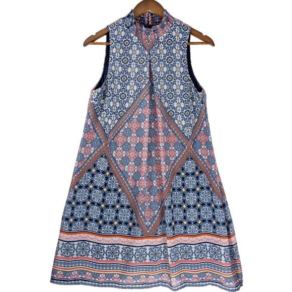 Speechless Dresses & Skirts - Speechless Geometric Design Dress Size Medium Midi Sundress